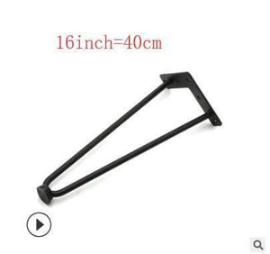 4Pcs 4-28inch Metal Hairpin Table Desk Leg Solid Iron Wire Support Leg For Sofa Cabinet Chairs DIY Handcrafts Furniture Hardware