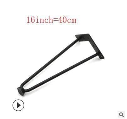 4Pcs 4-28inch Metal Hairpin Table Desk Leg Solid Iron Wire Support Leg For Sofa Cabinet Chairs DIY Handcrafts Furniture Hardware