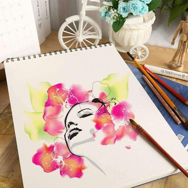 Planet Gates 16k 195 270cm green Professional Watercolor/Sketch Paper 25/40/60Sheets Hand Painted Water-soluble Book Creative Office school supplies