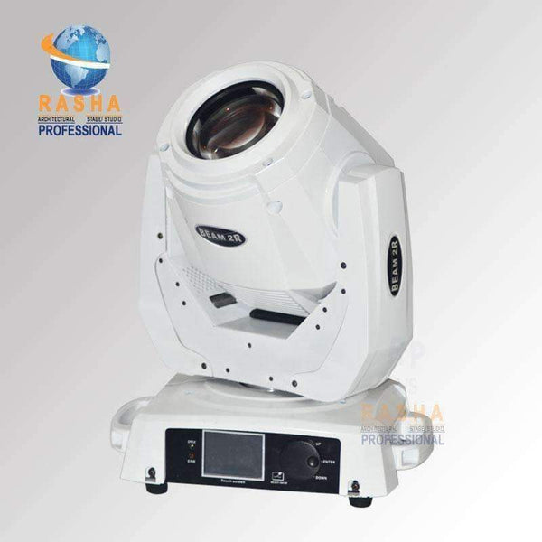 Planet Gates 16x  Rasha Top End 2R 120W Beam MovingHead Light With 14 Gobos, 3 Layer Lens,Touch Screen LCD Display With Powercon Stage Light