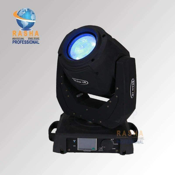 Planet Gates 16x  Rasha Top End 2R 120W Beam MovingHead Light With 14 Gobos, 3 Layer Lens,Touch Screen LCD Display With Powercon Stage Light
