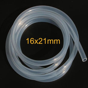 Planet Gates 16x21mm 1 Meter Food Grade Transparent Silicon Rubber Hose 4 5 6 7 8 10 12 13 14 16 19 20 25 26 31mm Out Diameter Flexible Silicon Tube