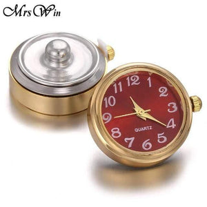 Planet Gates 17 18mm Glass Watch Snap Buttons Interchangeable Jewelry Accessory Can Move Replaceable Snap Button Jewelry for Snaps Bracelet