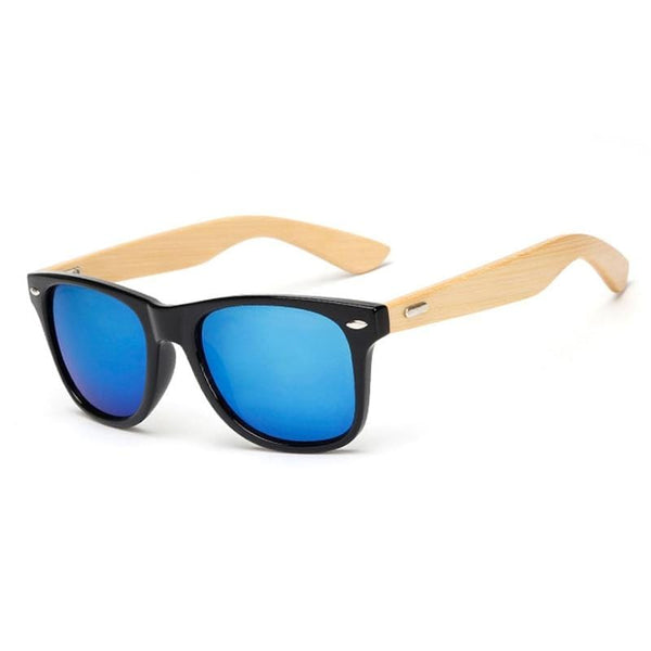 Planet Gates 17 color Wood Sunglasses Men women square bamboo Women for women men Mirror Sun Glasses retro de sol masculino Handmade