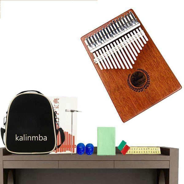 Planet Gates 17 kláves s prsty, kalimba, mbira, sanza, palec, kapesní velikost, klávesy pro začátečníky, marimba, dřevěný hudební nástroj, doprava zdarma