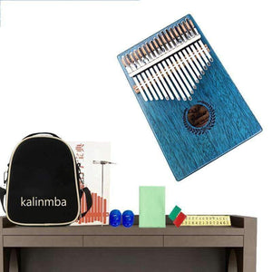 Planet Gates 17 kláves s prsty, kalimba, mbira, sanza, palec, kapesní velikost, klávesy pro začátečníky, marimba, dřevěný hudební nástroj, doprava zdarma