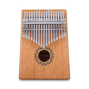 Planet Gates 17 Keys Kalimba Thumb Piano High-Quality Wood Mahogany Body Musical Instrument With Learning Book Tune Hammer