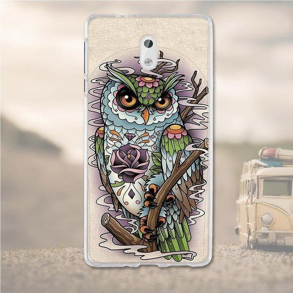 Planet Gates 17 Silicone Cover For Nokia 3 Case Cover Coque For 3D Relief Drawing Soft TPU Coque For Nokia 3 Cover 5.0 Inches Mobile Phone Bag