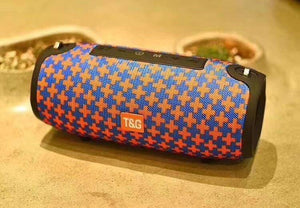 Planet Gates 17-TG125 Portable Bluetooth Speaker Outdoor Waterproof Stereo Column Wireless Speakers With Mic FM Radio MP3 Bass Sound Box Dropshipping