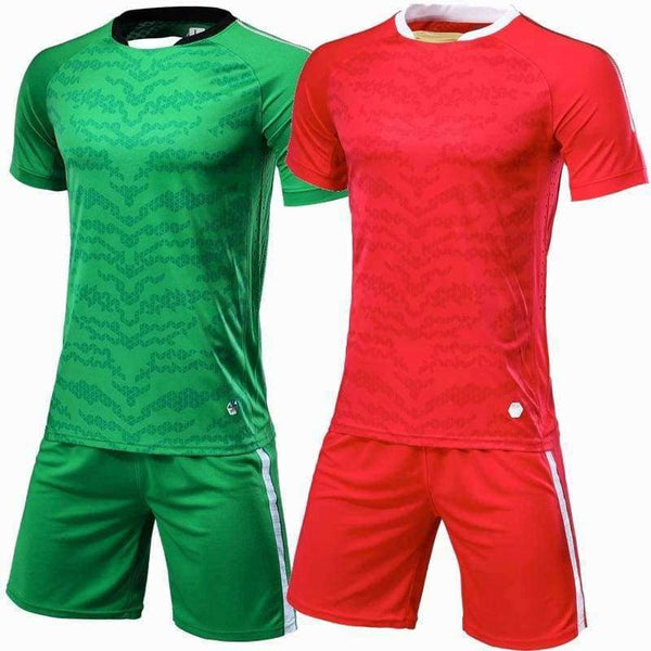 Planet Gates 1704 Set / S Professional Custom Adult Men Soccer Jerseys Set Uniforms Football Clothes Kit Breathable Football Shirts Tracksuits