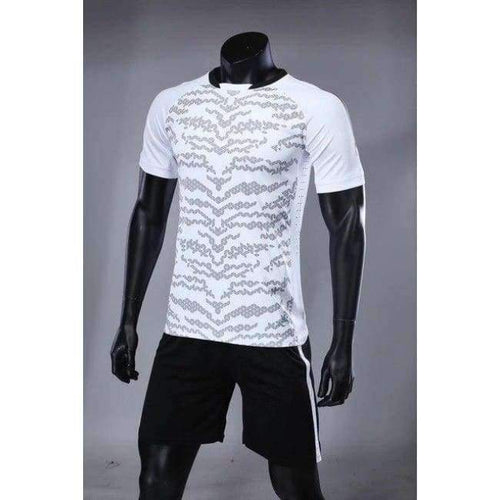 Planet Gates 1704 Set / S Professional Custom Adult Men Soccer Jerseys Set Uniforms Football Clothes Kit Breathable Football Shirts Tracksuits