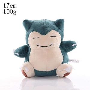 Pikachu Charmander Eevee Squirtle Snorlax Plush Toy Cute Anime Cartoon Stuffed Toy For Children Baby Birthday Peluche Gift