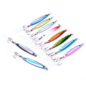 Planet Gates 17g FS0644ZH Fishing Spoon Sea Pesca Hard Lure Bait Fishing Tackle AOrace Metal Jigging lures 7g 10g 14g 17g 21g 28g 40g 10PCS