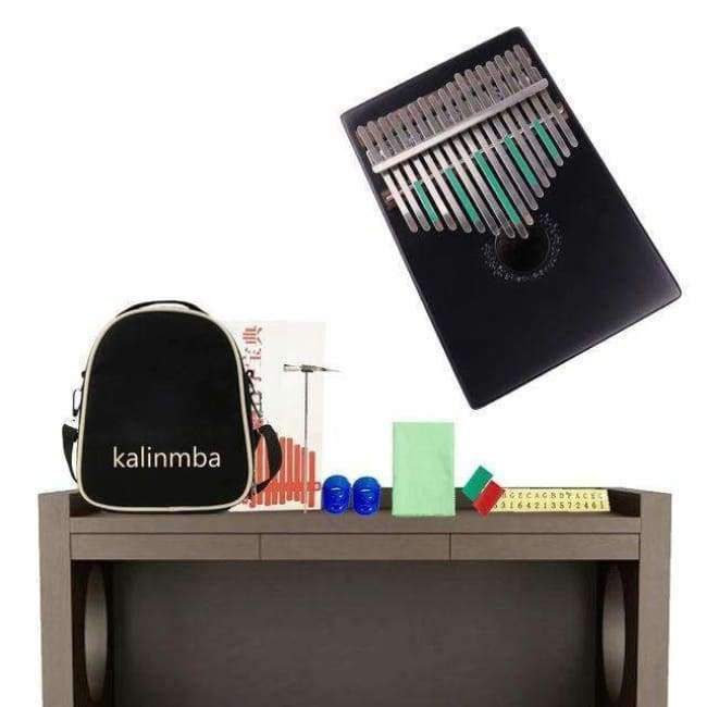 Planet Gates 17 Key Finger Kalimba Mbira Sanza Thumb Piano Pocket Size Beginners Keyboard Marimba Wood Musical Instrument Free Shipping