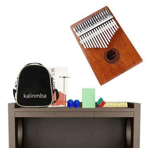 Planet Gates 17klávesový hnědý 17klávesový prstový kalimba mbira sanza palec piano kapesní velikost začátečníci klávesy marimba dřevěný hudební nástroj doprava zdarma