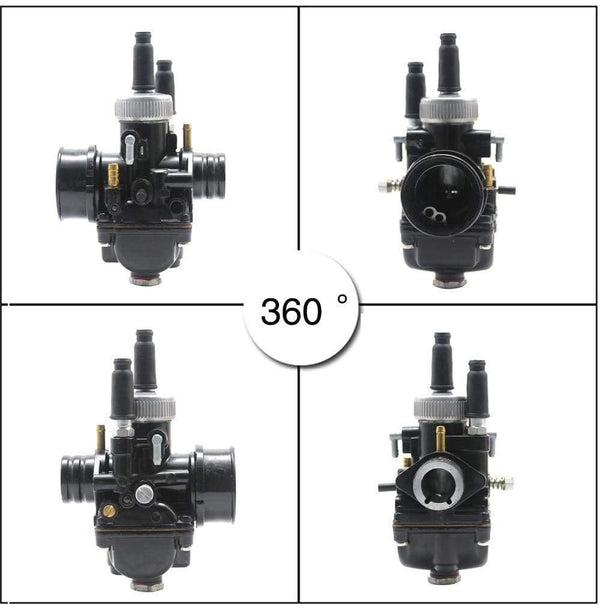 Planet Gates 17mm 19mm 21mm Dellorto PHBG DS Black Racing Carburetor Carb DIO JOG 50cc 90cc BWS100 for Puch Yamaha Zuma Motorcycle