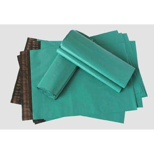 Planet Gates 17x30cm 100pcs Green Mail Packaging Poly Mailer Package Shipping Plastic Mailing Bag By Envelope Courier Wholesale Bulk Self-Adhesive Supplies