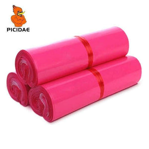 Planet Gates 17x30cm Mail Packaging Poly Mailer Package Shipping Plastic Mailing Bag By Envelope Pink Courier Wholesale Bulk Self-Adhesive Supplies