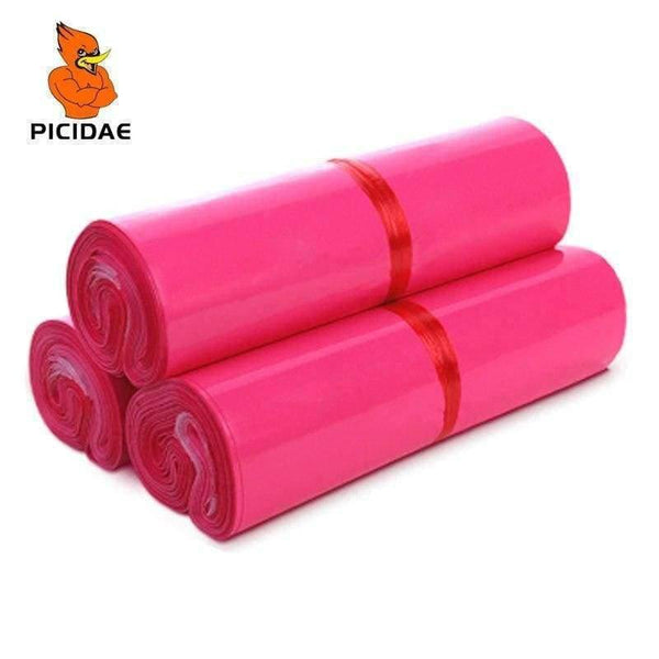 Planet Gates 17x30cm Mail Packaging Poly Mailer Package Shipping Plastic Mailing Bag By Envelope Pink Courier Wholesale Bulk Self-Adhesive Supplies