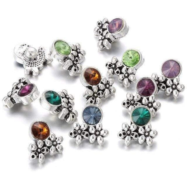 Planet Gates 18 10pcs/lot New Snap Jewelry Tree of Life 12mm Metal Snap Buttons Fit Snap Bracelet Bangles Necklaces