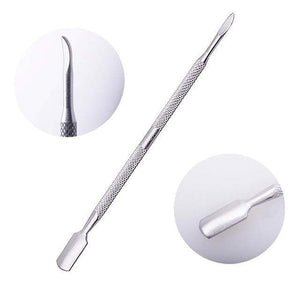 Planet Gates 18 21 Style Rainbow Stainless Steel Nail Cuticle Pusher Tweezer Nail Art Files UV Gel Polish Remove Manicure Care Groove Clean Tool