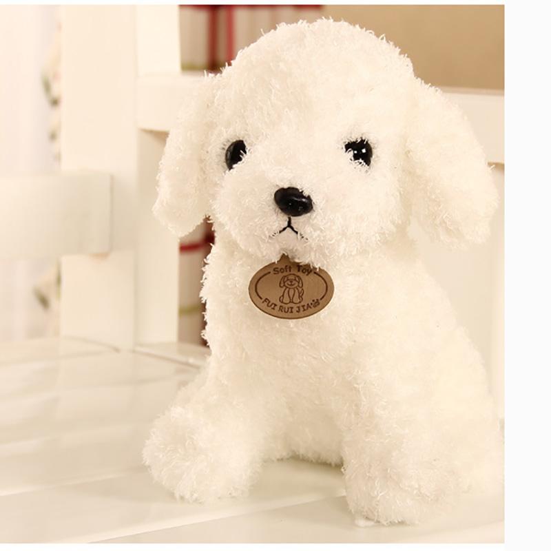 Planet Gates 18/25 cm Simulation Dog Poodle Plush Toys Cute Animal Suffed Doll  for Christmas Gift