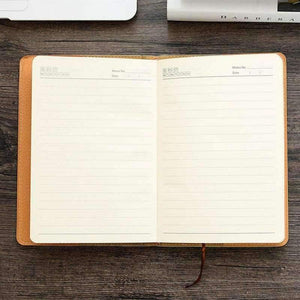 Planet Gates 18.2x25.2cm big Thick Notebooks Writing Pads Leather Business Cambridge Aesthetic Diary Journals Travelers Creative Stationery