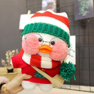 Planet Gates 18 30cm Cute Plush LaLafanfan Cafe Duck Lovely Cartoon Plush Toy Stuffed Soft Kawaii Duck Doll Animal Pillow For Children Gifts