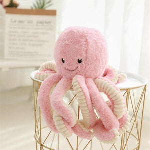 18-80cm Lovely Simulation Octopus Pendant Plush Stuffed Toy Soft Animal Home Accessories Cute Doll Children Christmas Gifts