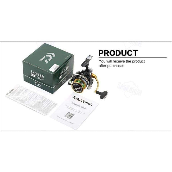 Planet Gates 18 DAIWA EXCELER LT 1000DXH 2000DXH 2500XH 3000CXH 4000DCXH 5000DC 6000D Spinning Fishing Reel Low Gear Metail Spool