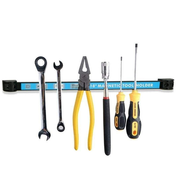 18 Inch Magnetic Tool Holder Bar Organizer Storage Rack Knife Wrench Pliers Tool