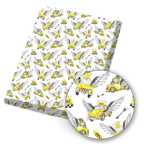 Planet Gates 18 Polyester Cotton Fabric Facial Expression Printed Fabric Sewing Home Textile Cloth Garment Bag Material 45*145cm 80g/pc