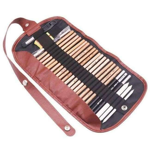 Planet Gates 18 Sketch Pencil Set Painting Set Artists Painting Lovers Beginner Set Containing Sketch Charcoal Art Supplies