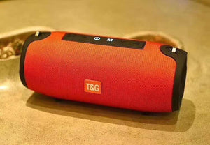 Planet Gates 18-TG125 Portable Bluetooth Speaker Outdoor Waterproof Stereo Column Wireless Speakers With Mic FM Radio MP3 Bass Sound Box Dropshipping