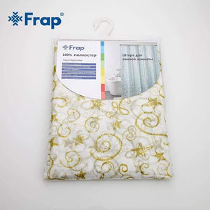 Planet Gates 180*180cm 180*200cm PE Waterproof Shower Curtain European floral Bathroom Curtain Bath Curtain With hooks F8851