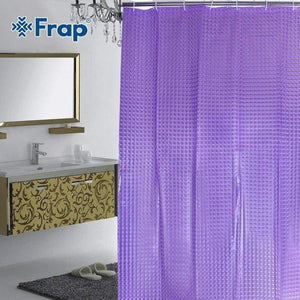 Planet Gates 180*180cm Plastic PEVA 3d Waterproof Shower Curtain  purple Bathroom Curtain Luxury Bath Curtain With hooks F8701 F8751
