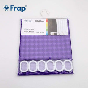 Planet Gates 180*180cm Plastic PEVA 3d Waterproof Shower Curtain  purple Bathroom Curtain Luxury Bath Curtain With hooks F8701 F8751