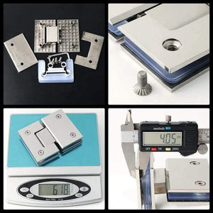 Planet Gates 180 Degree Glass Door Cabinet Showcase Cabinet Clip Glass Shower Door Hinge Replacement Parts Stainless Steel Polis