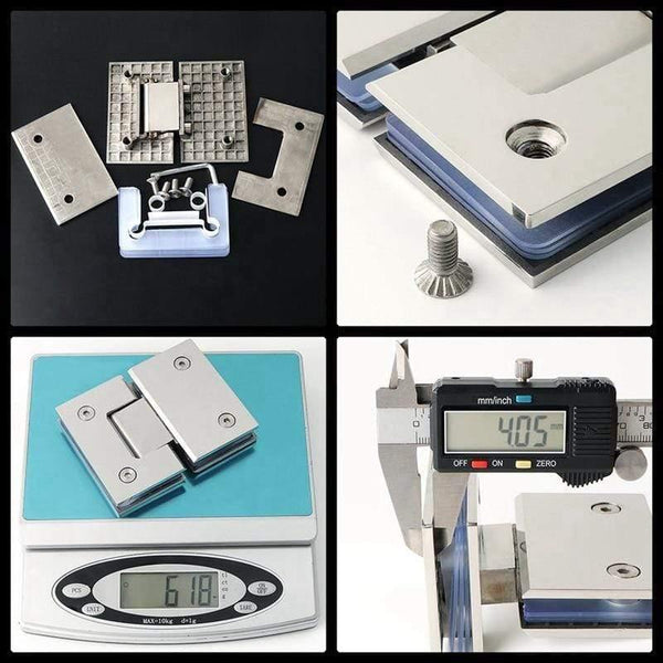 Planet Gates 180 Degree Glass Door Cabinet Showcase Cabinet Clip Glass Shower Door Hinge Replacement Parts Stainless Steel Polis