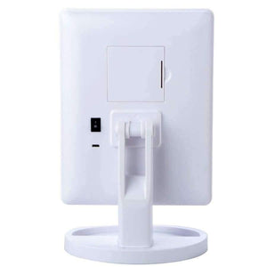 Planet Gates 180 Degree Rotation Makeup Mirror With Led Light 10X Magnifying Mirror With Suction Cups Vanity Mirror Light Makeup Accessories