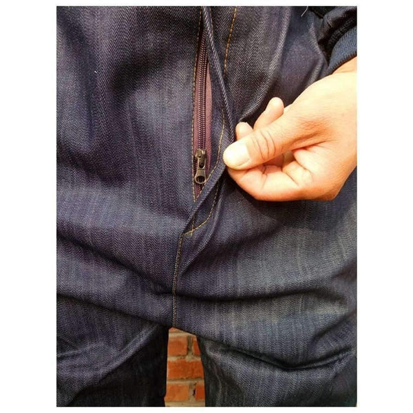 Planet Gates 180-XL Men Work Clothing Long Sleeve Denim Coverall High Quality Wear resistance Overalls Repairman Machine Auto Repair Working uniform