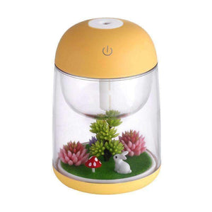 Planet Gates 180ml Landscape LED Ultrasonic Air Humidifier Home Appliances Mist Maker USB Fogger Aroma Essential Oil Diffuser with Light
