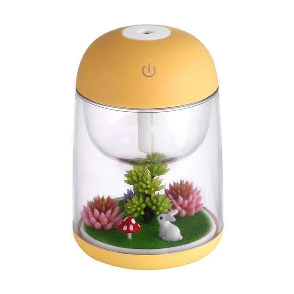 Planet Gates 180ml Landscape LED Ultrasonic Air Humidifier Home Appliances Mist Maker USB Fogger Aroma Essential Oil Diffuser with Light