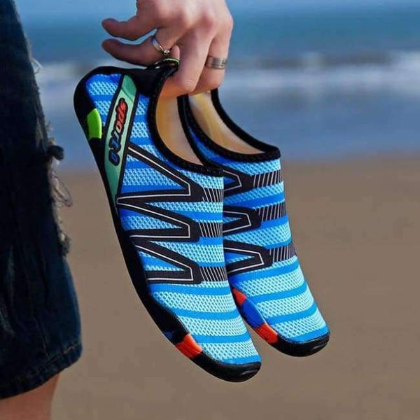 Planet Gates 186  Blue / 5 Unisex female water sneakers shoes women beach swimming men footwear for fishing shoes diving beach aqua wading shoes