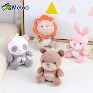 Planet Gates 18cm Mini Metoo Dolls Stuffed Toys For Girls Baby Beautiful Unicorns Rabbit Small Keychains Pendant Soft Animals For Boys Infant