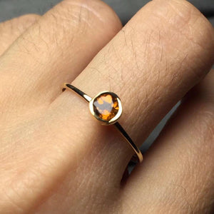 Planet Gates 18K Rose Gold AU750 Customized Size Natural Tourmaline Gemstone Diamonds Female Anniversary Gift Fine Rings