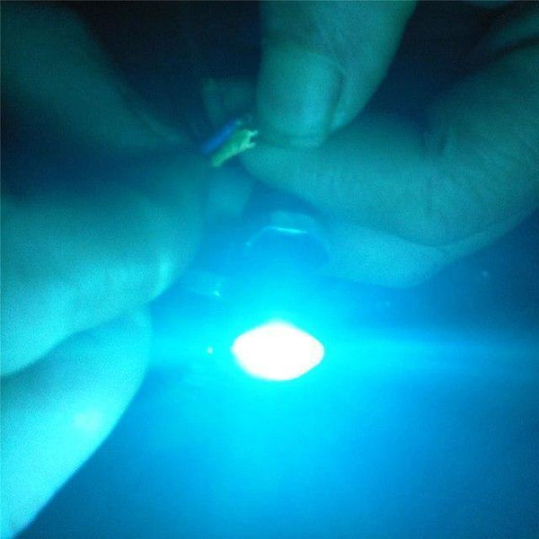 Planet Gates 18mm / Ice Blue 10pcs 12V Ultra Thin 18mm 23mm Car LED DRL Daytime Running Light Eagle Eye Lamp Lights Red Blue Yellow White