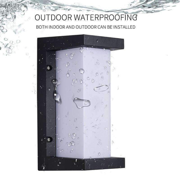 Planet Gates 18W LED Wall Light Waterproof  Modern LED Wall Lamp Courtyard Garden Outdoor Light