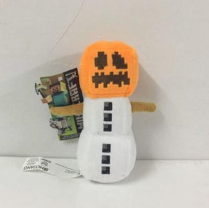 24 Styles Minecrafted Stuffed Plush Toys Doll Zombie Bat Squid Mooshroom Enderman Ocelot Pig Baby Sheep Kids Birthday Gift Toys