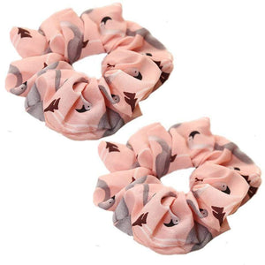 2 Pcs Scrunchie Gumka Do Wlosow Scrunchies Women Hair Accessories Femme Elastic Hair Bands Fashion Chouchou Schrunchies